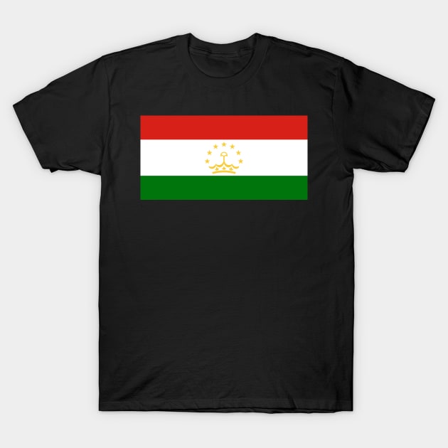 Tajikistan T-Shirt by Wickedcartoons